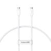 Baseus Superior Series 2 Fast Charging Data Cable Type-C to Type-C 100W 1m Moon White