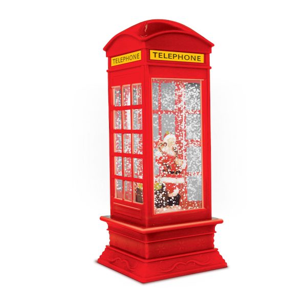 Christmas Snow Globe Lantern PHONE BOX FLX-2 Forever Light