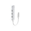 HAVIT USB HUB HB41 USB-C 1x USB 3.0 3xUSB 2.0 silver