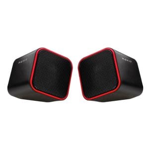 HAVIT computer speakers 2.0 HV-SK473 black-red