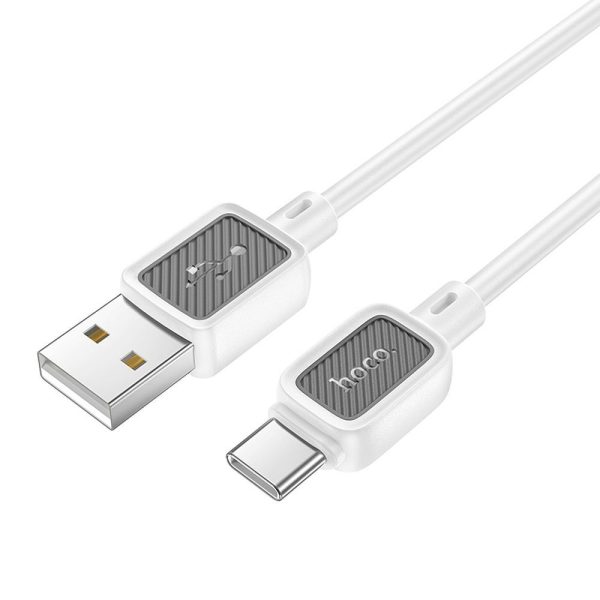 HOCO cable USB A to Typ C 3A X108 1 m white