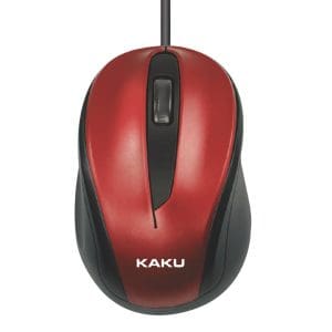KAKU KSC-356 Three-button Optical Mouse KSC-356 red - 6921042113531