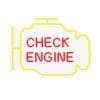 Neon PLEXI LED CHECK ENGINE yellow red NNE21 Neolia