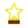 Neon Wood Stand LED STAR warm white FLNW04 Forever Light