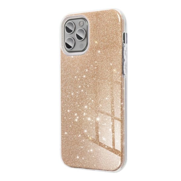 SHINING Case for IPHONE SE 2025 gold