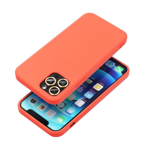 SILICONE case for IPHONE SE 2025 peach