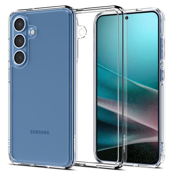 SPIGEN case ULTRA HYBRID for SAMSUNG S25 crystal clear