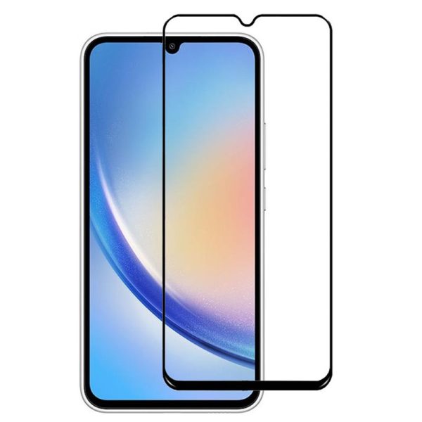 TechWave 5D Full Glue Tempered Glass for Samsung Galaxy A26 5G black