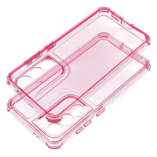 TechWave CrystalGuard case for Samsung Galaxy A55 5G pink