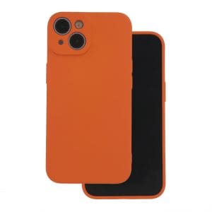 TechWave Soft Silicone case for Apple iPhone 14 orange