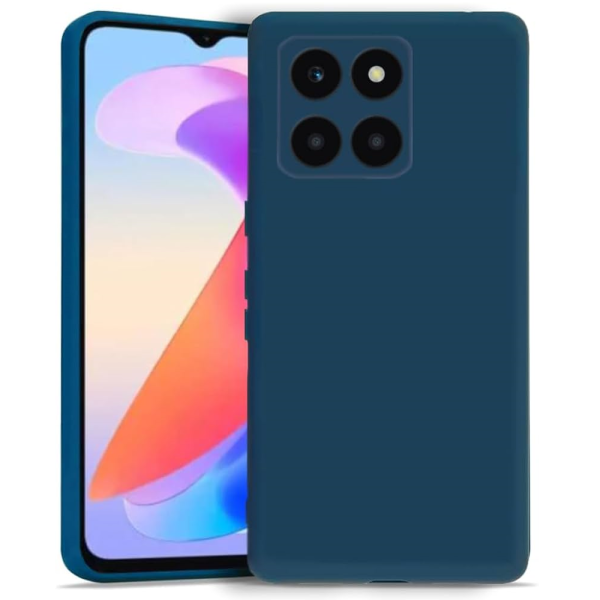 TechWave Soft Silicone case for Honor X6a navy blue