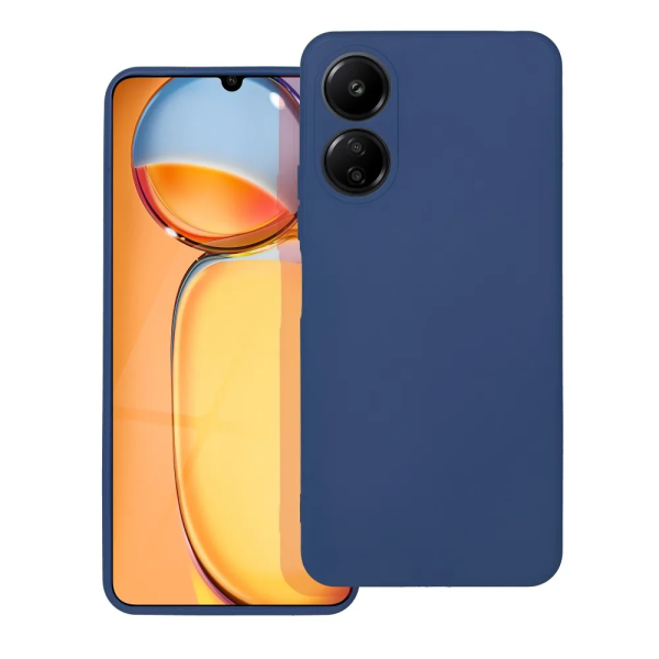 TechWave Soft Silicone case for Oppo A58 4G navy blue