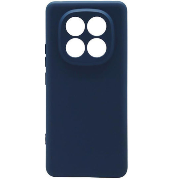 TechWave Soft Silicone case for Xiaomi Redmi Note 14 Pro 5G navy blue