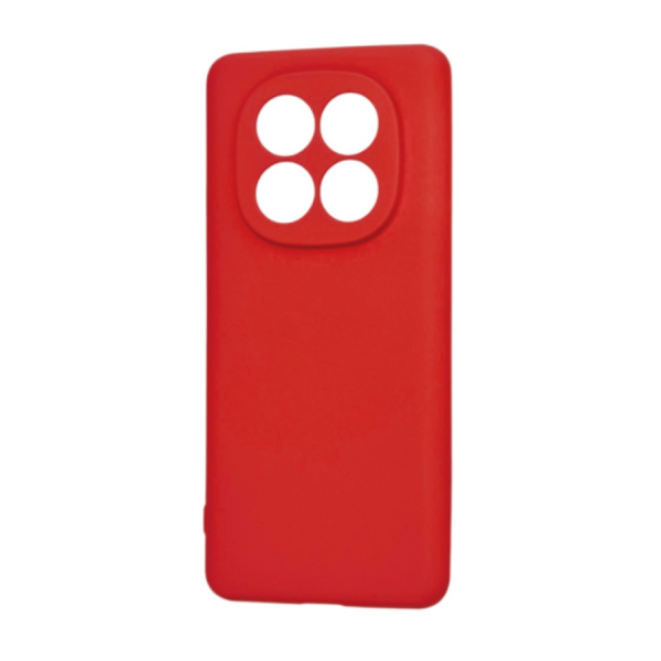 TechWave Soft Silicone case for Xiaomi Redmi Note 14 Pro 5G red