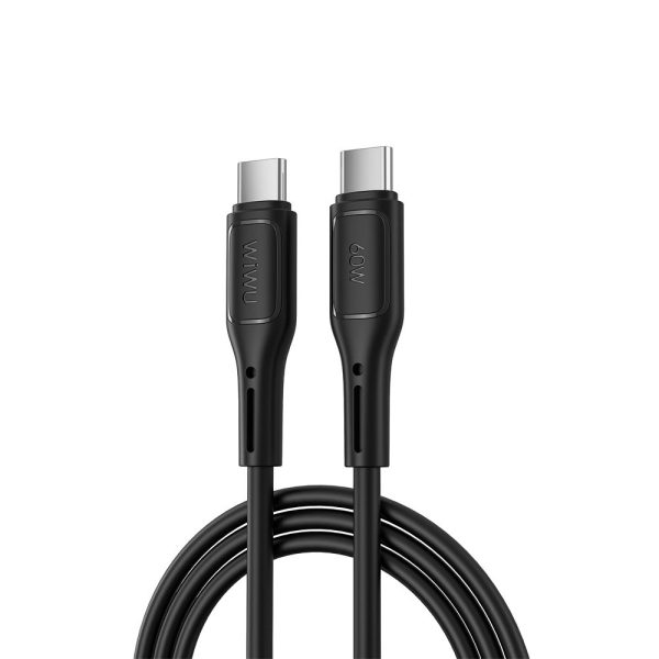 WiWU - Starlink Series Data Cable Wi-C043E USB C to USB C 30W - black