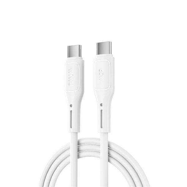 WiWU - Starlink Series Data Cable Wi-C043E USB C to USB C 30W - white