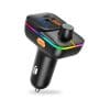 XO transmitter FM BCC09 Bluetooth MP3 car charger 25W black