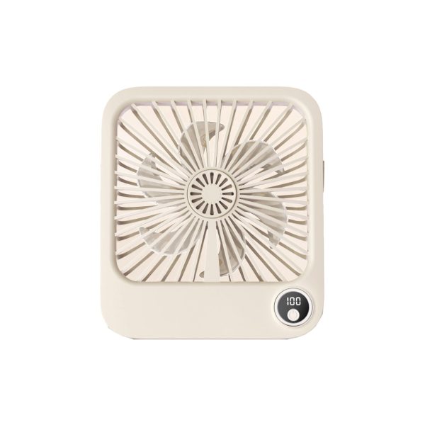 Desk fan with adjustable stand W30 white