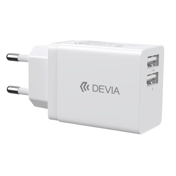 Devia wall charger Smart 2x USB 2