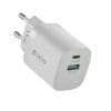 Devia wall charger Smart PD GaN 30W 1x USB-C 1xUSB white