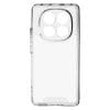 TechWave Clear 2mm case for Xiaomi Redmi Note 14 Pro 5G (camera protection / silver buttons)