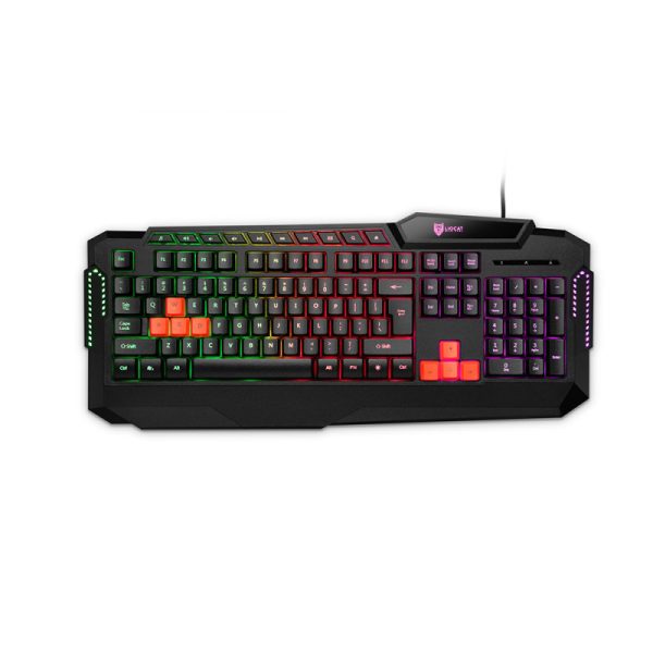 Liocat KX 756C gaming πληκτρολόγιο qwerty, μαύρο