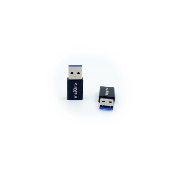 Maxlife ΟΕΜ0002301 αντάπτορας USB-C σε USB 3.0, μαύρο