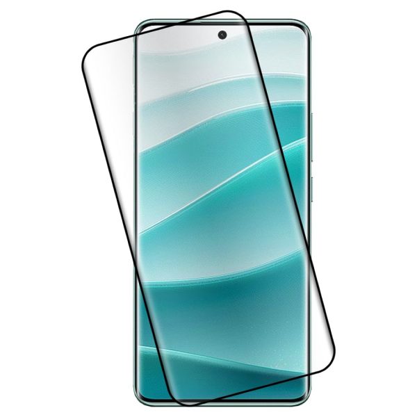 TechWave 5D Full Glue Ceramic Glass for Xiaomi Redmi Note 14 Pro+ 5G black