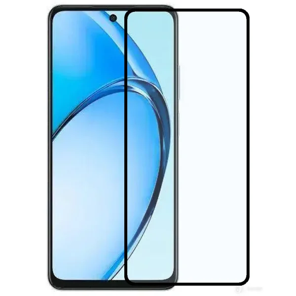 TechWave 5D Full Glue Tempered Glass for Oppo A3 black