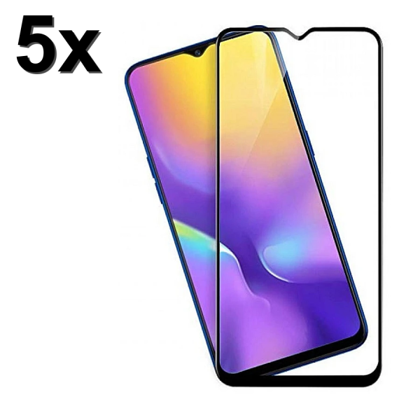 TechWave 5D Full Glue Tempered Glass for Xiaomi Redmi 14C black (Σετ 5 τεμαχίων - bulk)