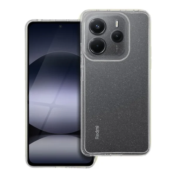 TechWave Glam case for Xiaomi Redmi Note 14 5G transparent