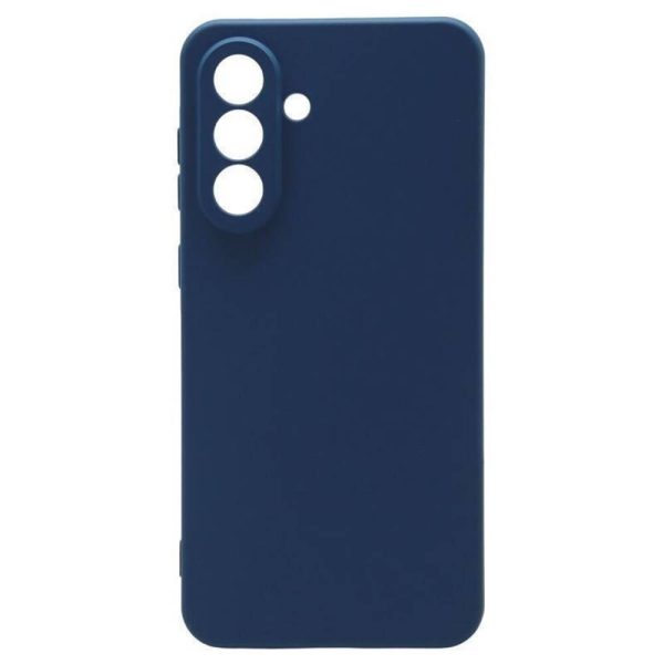 TechWave Soft Silicone case for Samsung Galaxy A36 5G navy blue