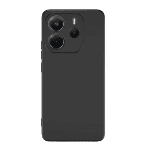 TechWave Soft Silicone case for Xiaomi Redmi Note 14 4G black
