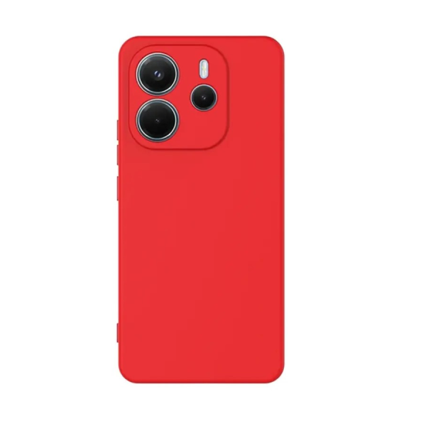 TechWave Soft Silicone case for Xiaomi Redmi Note 14 4G peach
