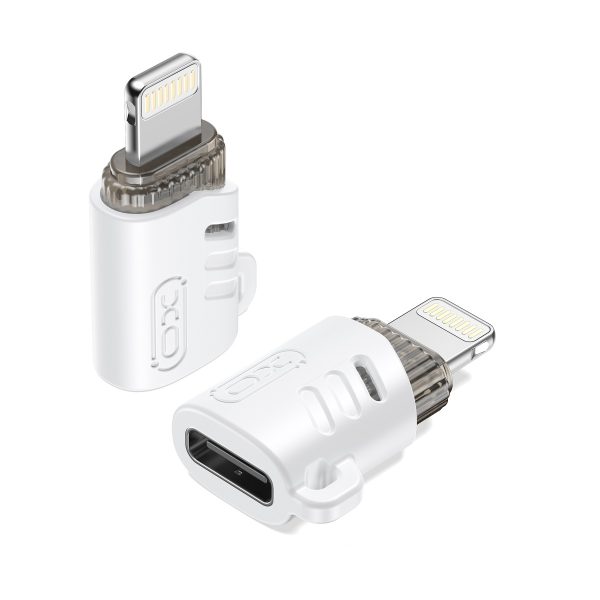 XO NB256E αντάπτορας USB-C σε Lightning, λευκό