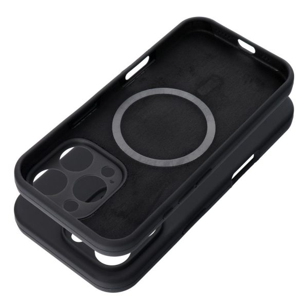 Case SILICONE 2mm for IPHONE 15 Pro compatible with MagSafe black
