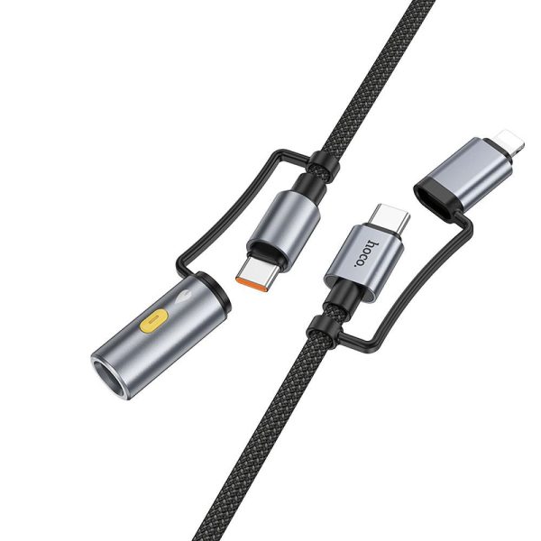 HOCO cable All-in-one Type C / Lightning to Type C / Cigarette lighter PD 3A 60W U138 1