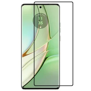 TechWave 5D Full Glue Tempered Glass for Motorola Edge 40 Neo black