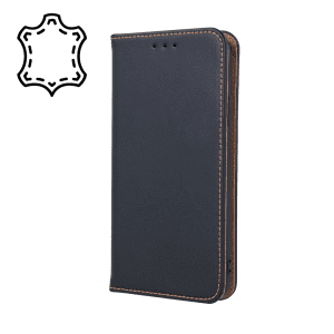 TechWave Pure Leather case for Xiaomi Redmi 14C black